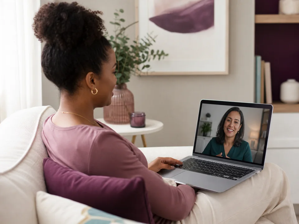 Private virtual consultation from home
